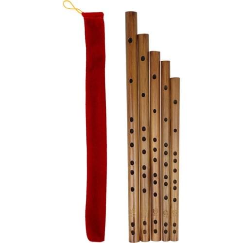C D E F G Key Bamboo Flute Playing Dizi Flute Chinese Traditional Musical Instrument for Beginner Learning Supplies