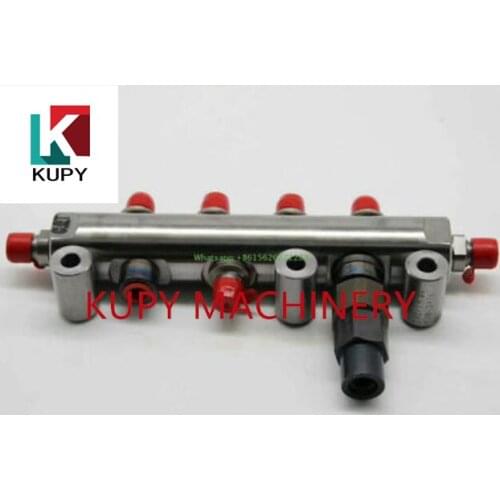 C6.4 Engine Fuel Common Rail E320D Excavator Engine Parts 438-3416 4383416 323D C6.6 Engine Common Rail Fuel System