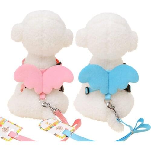 Breathable Non-tension Little Angel Chest Strap Adjustable Small and Medium Cats and Dogs Universal Strap Rope Pet Traction Rope
