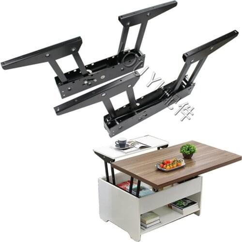 Furniture Hardware Save Space Functional Coffee Table Mechanism Become Dinning Table Fittings B09-1