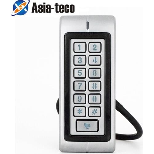 RT370 Metal Wiegand RFID Waterproof Access Control Keypad 1000 Users ID/IC Card Reader Door Access Control System