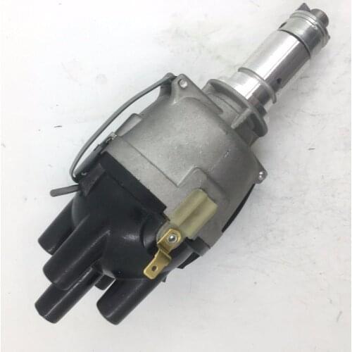 New Distributor fit LUCAS 23D4 POINTS DISTRIBUTOR WITH TOP ENTRY PUSH CAP 4 cyl