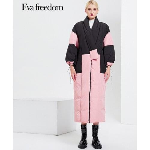 2021 winter new thick loose large size Japanese ankle down jacket a generation thick warm ladies jacket