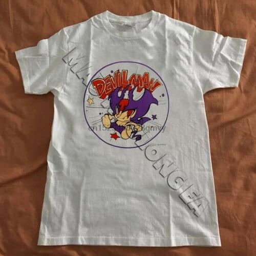 Need GOne Today!! Vintage 90s Devilman Anime Mangga Cartoon T shirt akira