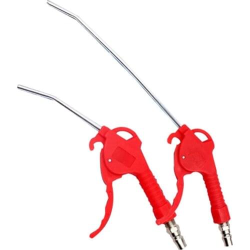 Red Plastic Multiple Handheld Dust Blower Pneumatic Powerful Air Compressor Air Pump Cleaning Hardware Tool with Connector