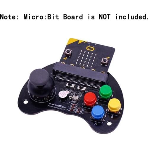 Robot Car Remote Control Handle Game Console Joystick Breakout Expansion board for for BBC Microbit (Micro:bit Not Include)