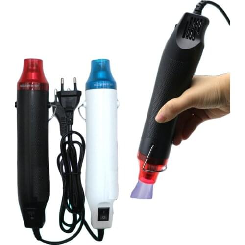 DIY Scrapbooking Cutting Machine Household Manual Mini Handheld Heat Gun Hot Air Gun Embossing Polymer Clay Heat Curing Tool