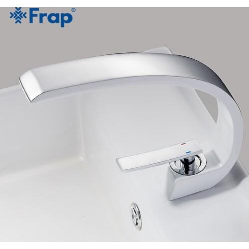 FRAP Basin Faucets Modern Bathroom Mixer Tap Brass Washbasin Faucet Single Handle Single Hole Elegant Crane For Bathroom Y10124