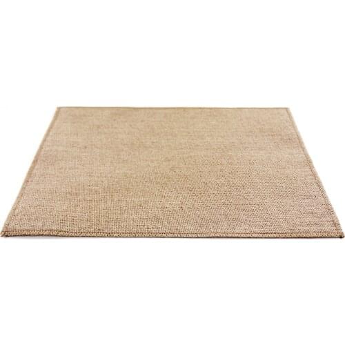 Burlap Table Mats Lace Placemats Sets Nature Jute Woven Tableware Mats Wedding Party Supply for Coffee Tea Pads Home Decor