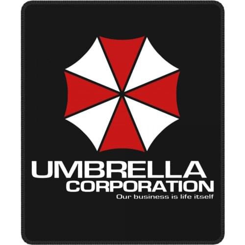 Umbrella Corporation Logo Amazing Mouse Pad Non-Slip Mouse Mats Natural Rubber Computer Keyboard Desk Pad