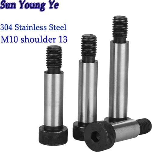 Shaft M10 shoulder 13mm 12.9 Grade Alloy Steel Hexagon Socket Head High-Precision Roller Bearings Shoulder Screw Bolt