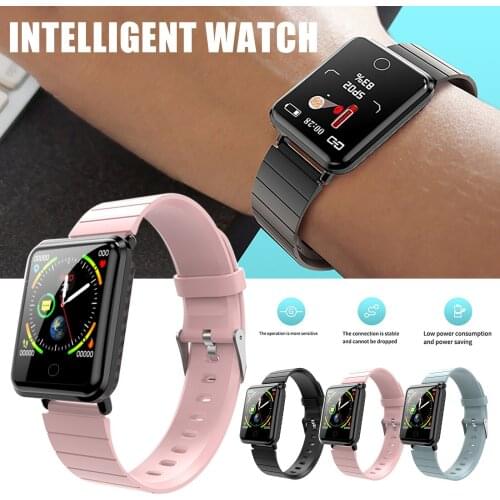 Womens Smart Watch Bluetooth Sweat Proof Watch for Women Silicone Temperature Measurement Wristwatch Montre Intelligente