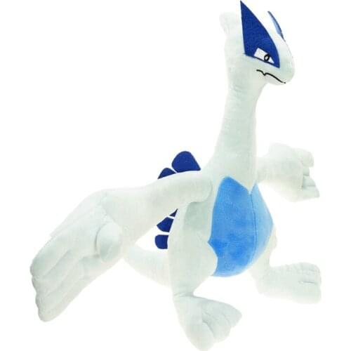 35cm Takara Tomy Pokemon Pikachu God Beast Lugia Soft Stuffed Peluche Dolls Gift for Kids' Christmas