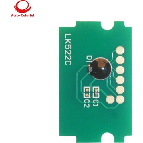 5 sets TK-5222K TK-5222C TK-5222M TK-5222Y Compatible TK5222 Toner Chip for Kyocera P5021cdn/P5021cdw/M5521cdn/M5521cdw