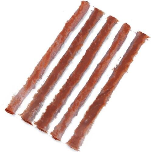 5Pcs/Lot Scooter Bike Automobile Motorcycle Tubeless Tyre Repairing Rubber Strips Tire Repair Strip Sealer (6mm*100mm)