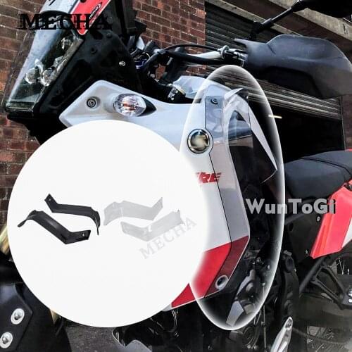 For YAMAHA Tenere 700 T700 Motorcycle accessories high abs quality moto plastic pc windshield windscreen wind fairing deflector