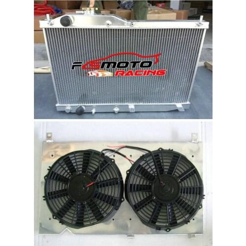 FOR Honda S2000 S 2000 2000-2009 AP1 AP2 F20C/F22C1 01 02 03 04 05 06 07 08 09 Aluminum Radiator + Shroud + fan