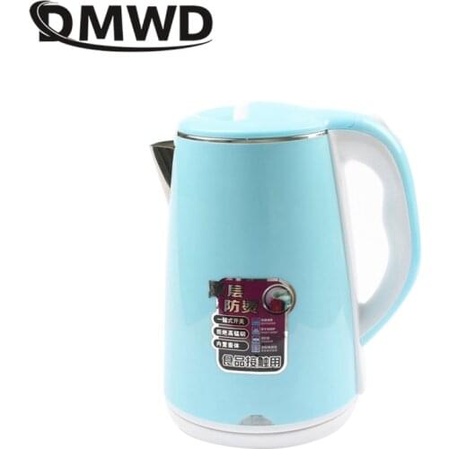 DMWD 1500W 2.3L Fast Heating Electric Kettle 220V Home Water Kettle Teapot Stainless Steel Water Boiler Bouilloire