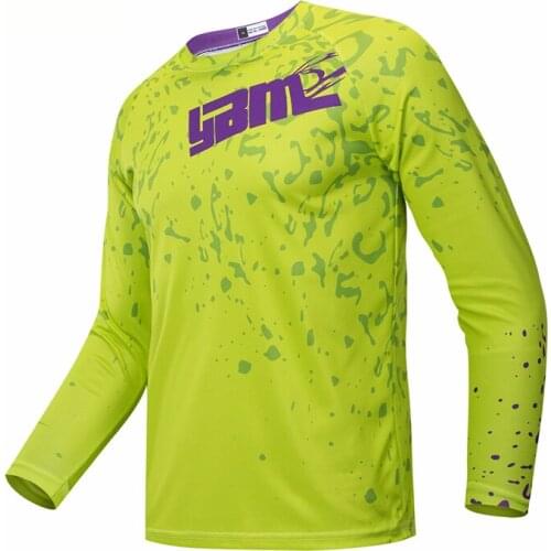 YBM Mountain Bike Jersey Long sleeve new cycling ciclismo motocross racing off road MX DH Motocross jersey 08