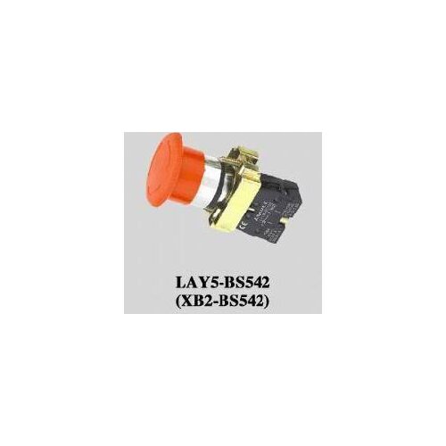 Red Emergency Stop Mushroom Push Button Switch CNC