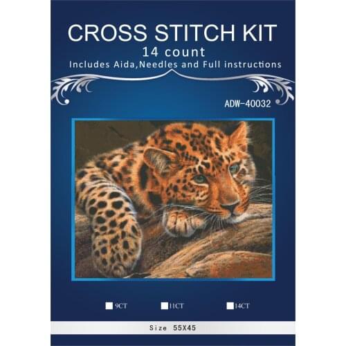 New Embroidery Counted Cross Stitch Kits Needlework - Crafts 14 ct DMC DIY Arts Handmade Decor - Iron