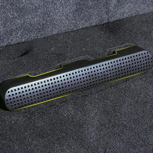 2PCS/Set ABS Under Seat Floor Rear Air Condition Duct Outlet Vent Grill Cover For Audi Q7 Q8 2017 2018 Accessories Car Styling