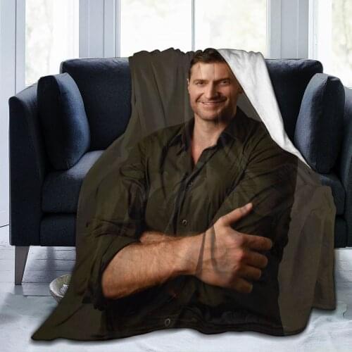 Richard Armitage 3D printing blanket sofa bed air conditioning quilt adult bedroom home textile decoration throw sheet gift