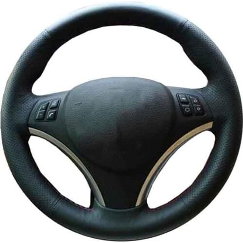 Customize Braiding Cover For Car Steering Wheel For BMW E90 320i 325i 330i 335i E87 120i 130i 120d Original Steering Wheel Braid