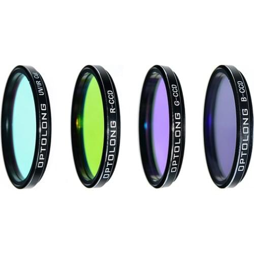 OPTOLONG 1.25" LRGB Planetary Astronomy filter Set for deep sky astrophotography