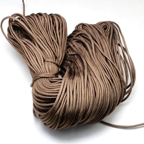 4-5mm 100m/bundle Rock Climbing Ropes Polyester & Polypropylene Paracords for Jewelry Making DIY Bracelet Accessories Findings