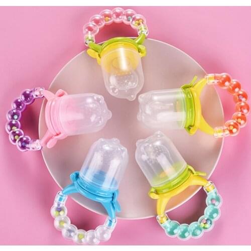 Fresh Food Baby Pacifiers Feeder Kids Fruit Vegetable Feeder Bottles Nipples Feeding Safe Baby Supplies Nipple Teat Pacifier
