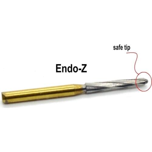 Dental instrument carbide bur ENDO-Z safe tip cutting bur engine for root canal dentist tool material