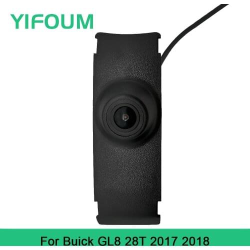 YIFOUM HD CCD Car Front View Parking Night Vision Positive Waterproof Logo Camera For Buick GL8 28T 2017 2018
