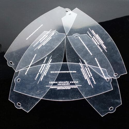 Welding Helmet Protection Front Lens 5pcs/set Outside Cover External Shield Plastic for Air Purified PAPR Welding Mask