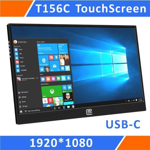15.6 Inch Super Slim Multi-Touch USB Portable Monitor For PS3 PS4 PRO Xbox360 With Vesa Mount Resreved For PC Laptop(T156C)