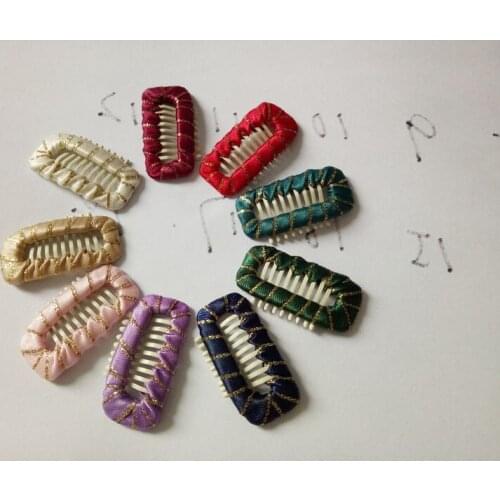 2018 Pet flower head Dog accessories clip spring clip must snap clamp clips made by BB clip 30pcs