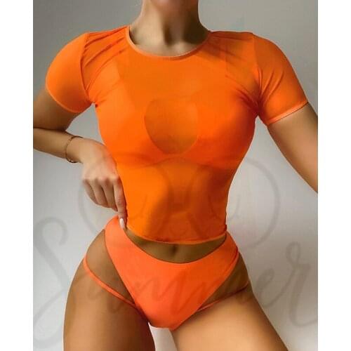 3 Piece Bikini Meisje Swimwear Women 2021 Swimsuit Bathing Suit Biquini Swimming Suit for Women Maillot De Bain Femme Swim Suit
