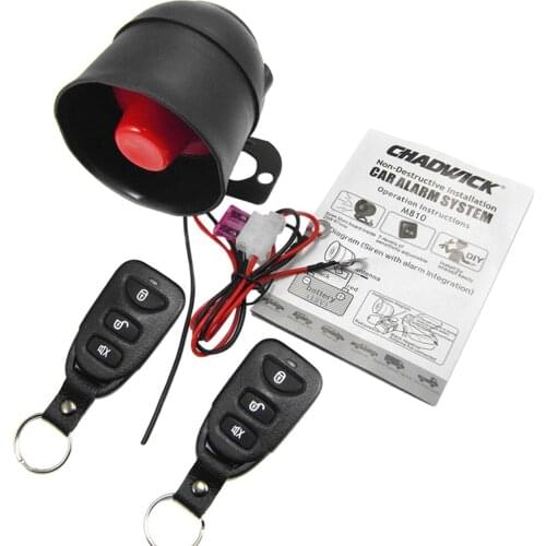 Car Keyless Entry Engine Start Alarm System Push Button Remote Starter Lock