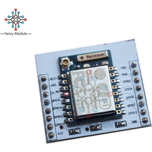 ESP8266 ESP-07 Remote Serial Port WIFI Module + ESP Adapter Plate Expansion