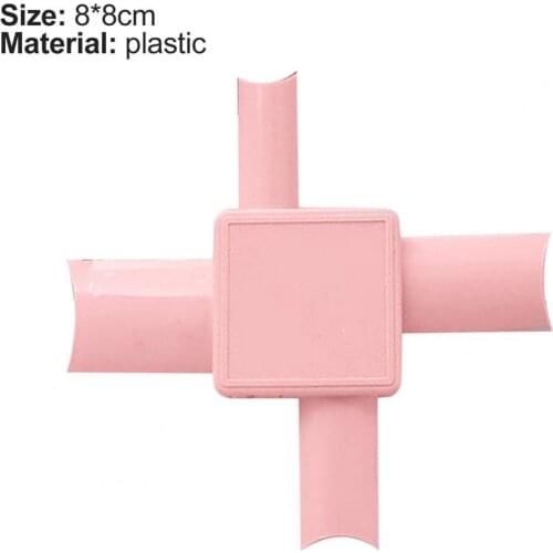 French Tip Dip Reusable Wear-resistant Plastic Nail Art Manicure Edge Trimmer for Beginner