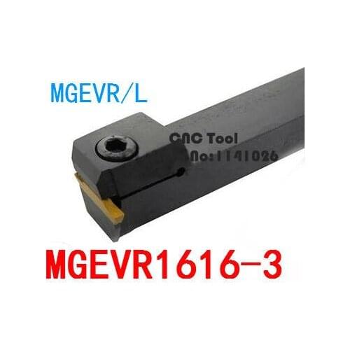 MGEVR1616-3/ MGEVL1616-3 16MM External Grooving Turning Lathe Tool Holder For Lathe Machine CNC Cutting Turning Tool Set Holder