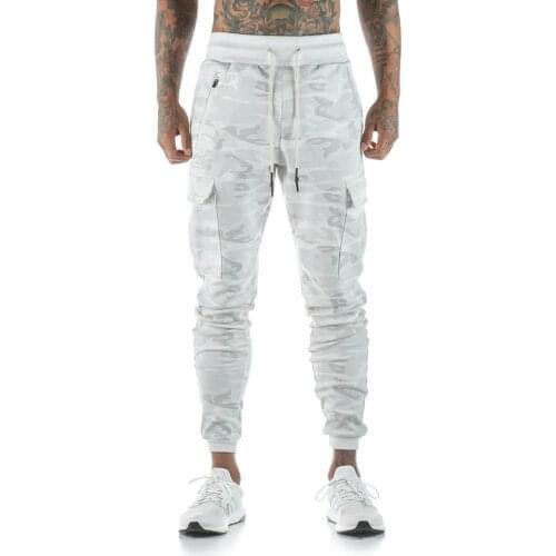 Camouflage Trousers for Mens Sport Casual Shorts for Quick-dry Fitness Trousers for Running Running Trousers with Bunched Feet