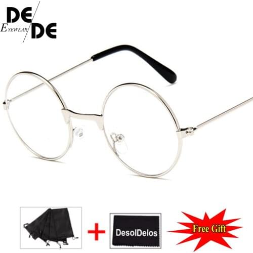 2019 Round Children Glasses Frame Baby Boys Girls Eyeglasses Frame Vintage Kids Clear Lens Optical Spectacle 2-9 old with box