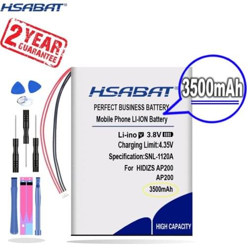 New Arrival [ HSABAT ] 3500mAh Battery for HIDIZS AP200 Player Replacement 4 Lines