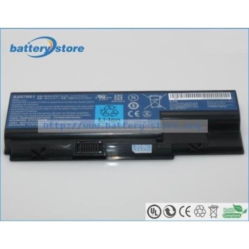 New Genuine laptop batteries for AS07B42,Aspire 7736,NV78,7520G,Extensa 7630,5942G,5710ZG,E520,TravelMate 7230,11.1V,6 cell