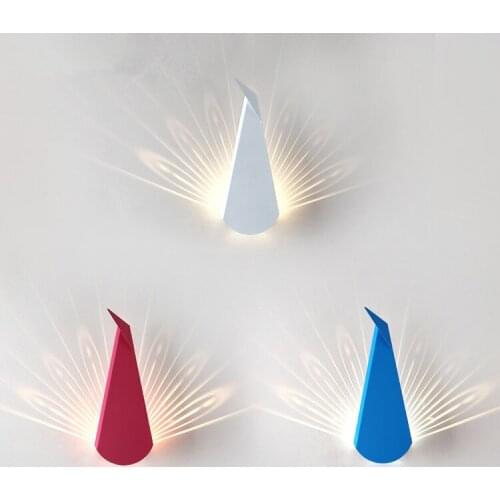 Postmodern contracted led tauren decoration antlers berth lamp wall lamp Nordic modern bar corridor wall lamp