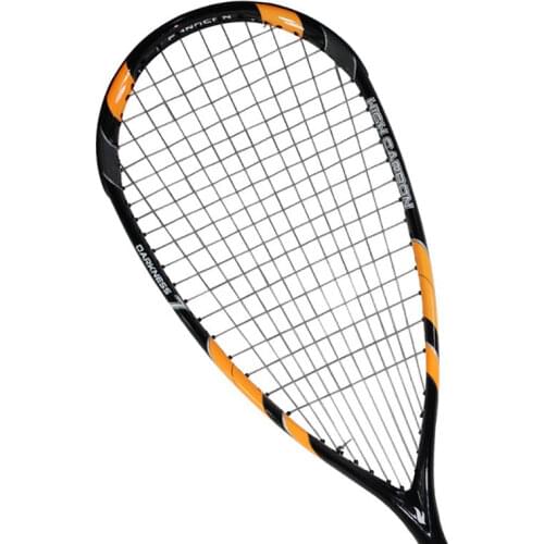 1 Piece Professional Squash Racket Full Carbon Fiber For Squash Sport Training Competition Light Weight With Carry Bag