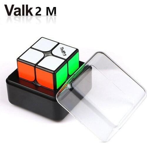 Qiyi The Valk2 M Cube 2x2x2 Magnetic magic Cube valk 2M Stickerless Magnetts Speed Pocket Puzzle Cube Educational Toys For Kids