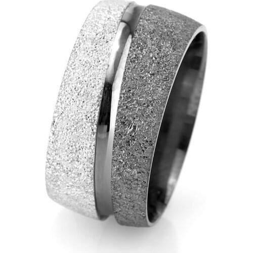 Tesbihane Waterway Design Gray-White Color 925 Sterling Silver Female Wedding Rings
