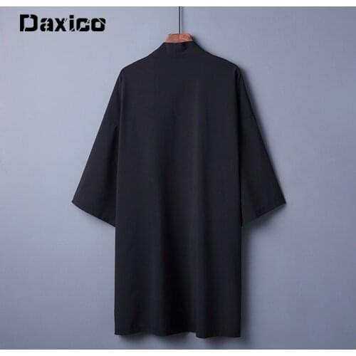 Japanese Kimonos Cardigan Men Haori Yukata Samurai Kimono Karate Japones Beach Streetwear Harajuku Shirt Clothing